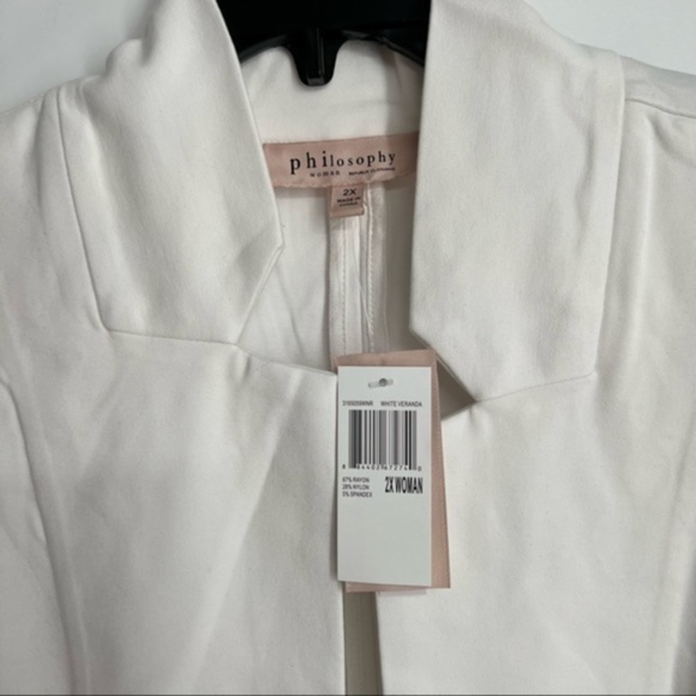 NWT Philosophy blazer 2X - Picture 3 of 6